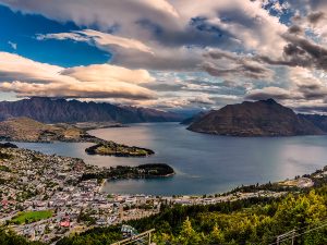 view of queenstown on a private guided tour with Alpine Luxury Tours